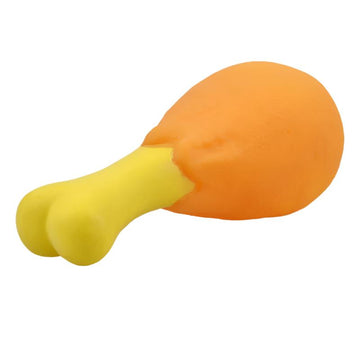 Dog Rubber Chicken Leg Toy